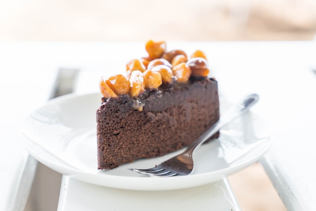 Gâteau au chocolat Macadamia