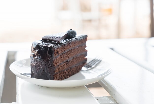 Gâteau au fudge au chocolat