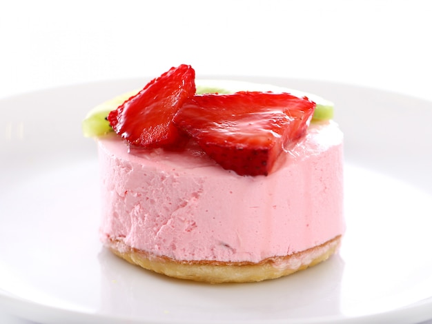 Gâteau Aux Fraises Et Au Kiwi