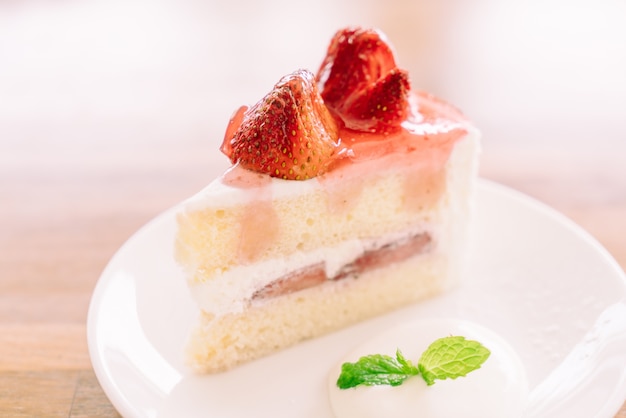 Gâteau aux fraises