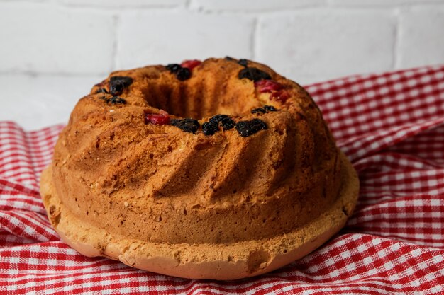 gâteau avec chiffon