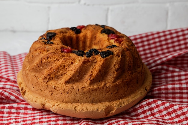 gâteau avec chiffon