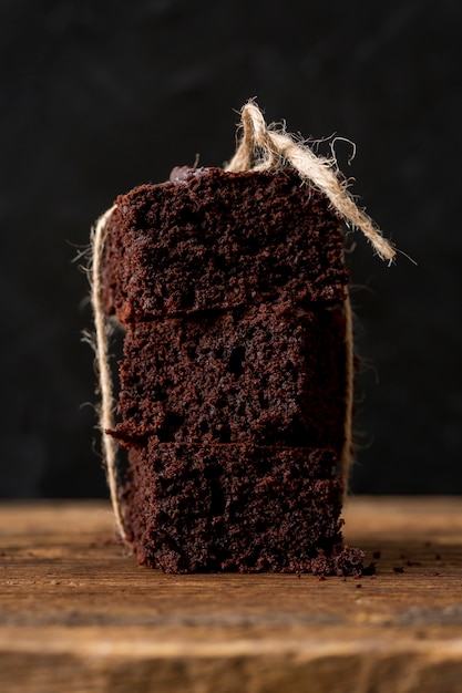 Gâteau fait maison au chocolat