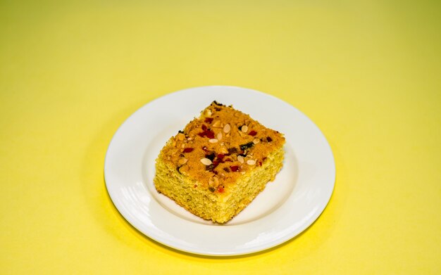 Un Gateau De Petit Dejeuner Sain Est Bon Pour La Sante A Katmandou Au Nepal Photo Premium