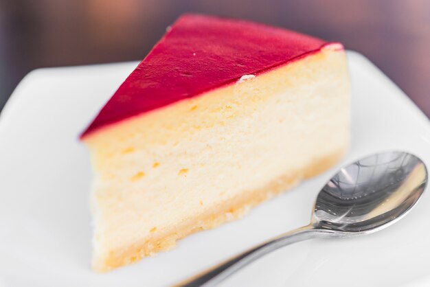 Gâteaux au fromage aux fraises