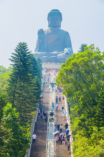 Géant statue de buddha