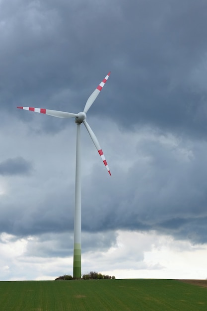 Photo gratuite générateur d'énergie éolienne