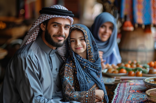 Photo gratuite des gens célèbrent le ramadan ensemble.