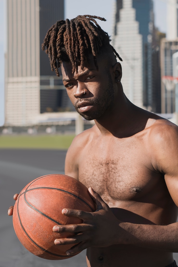 Photo gratuit des gens qui jouent au basket.