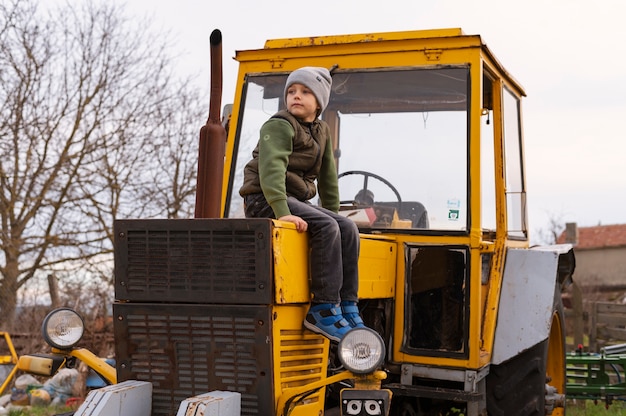 Les gens qui s'occupent de la ferme