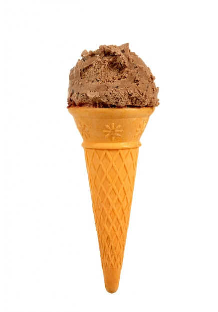 Photo gratuite glace au chocolat