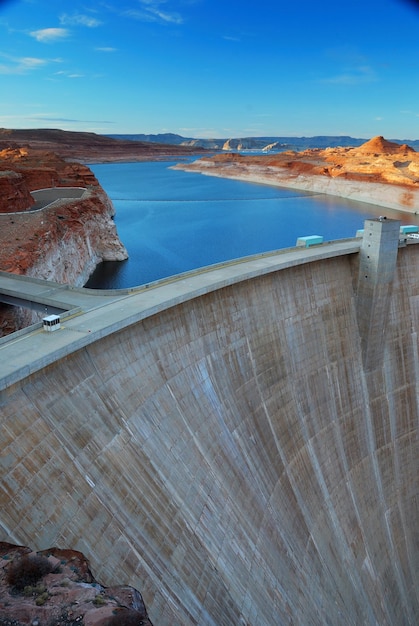 Photo gratuite glen canyon dam