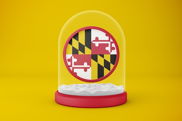 Photo gratuite globe du maryland