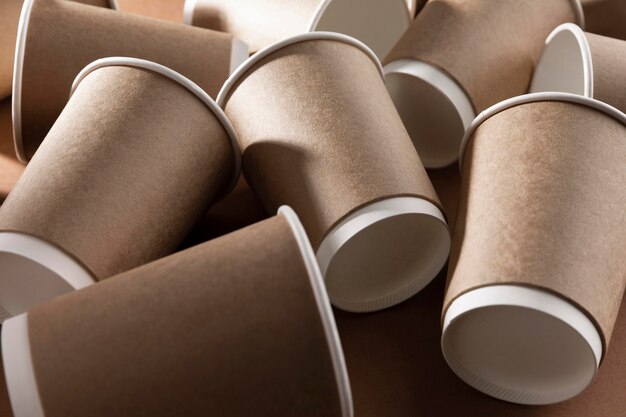 Gobelets en carton bio pour café