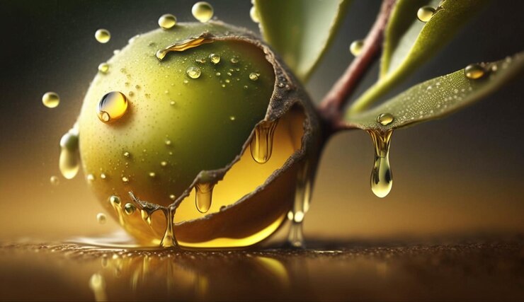 Photo gratuit goutte d'eau fraîche sur une feuille macro générée par l'ia