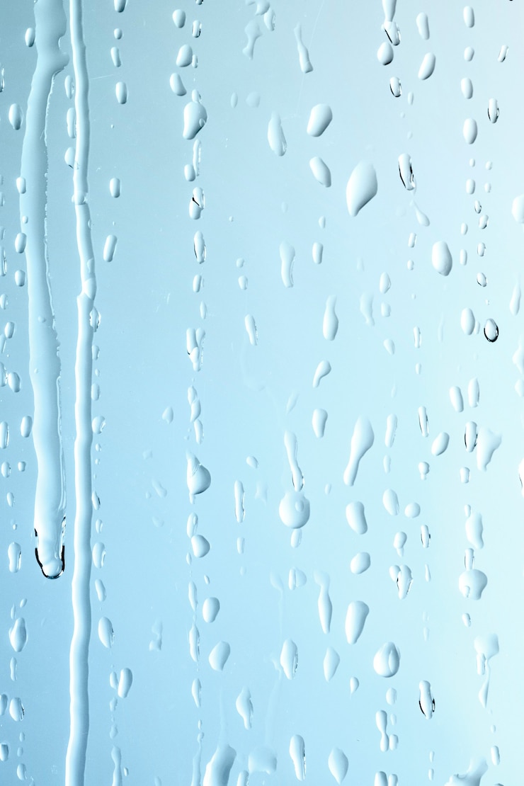 Photo gratuit gouttes de pluie motif abstrait