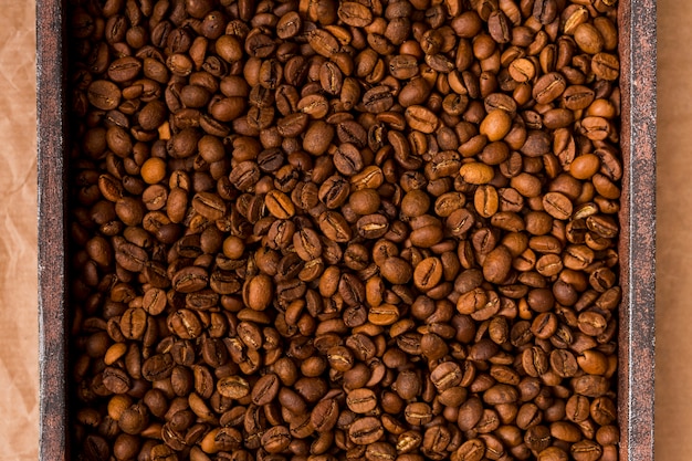 Photo gratuite grains de café