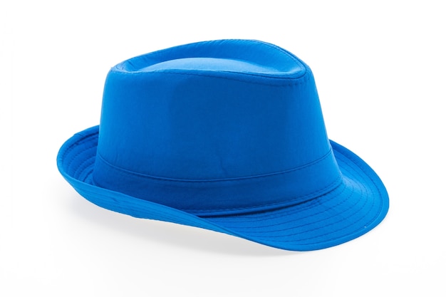 Grand chapeau bleu