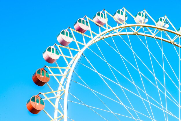 Grande roue dans le parc