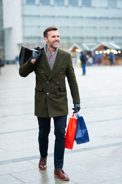 Grande satisfaction après de gros achats