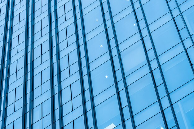 Gratte-ciel immeuble de bureaux d&#39;affaires avec vitre
