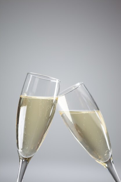 Grillage verres de champagne