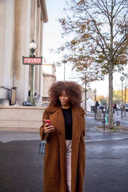 Photo gratuite gros plan sur la belle femme de france