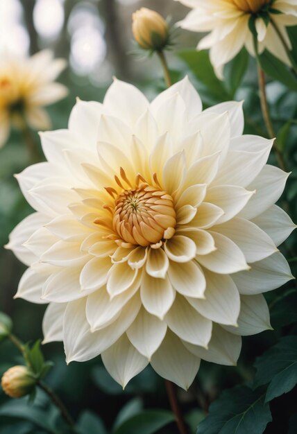 Un gros plan sur une belle fleur