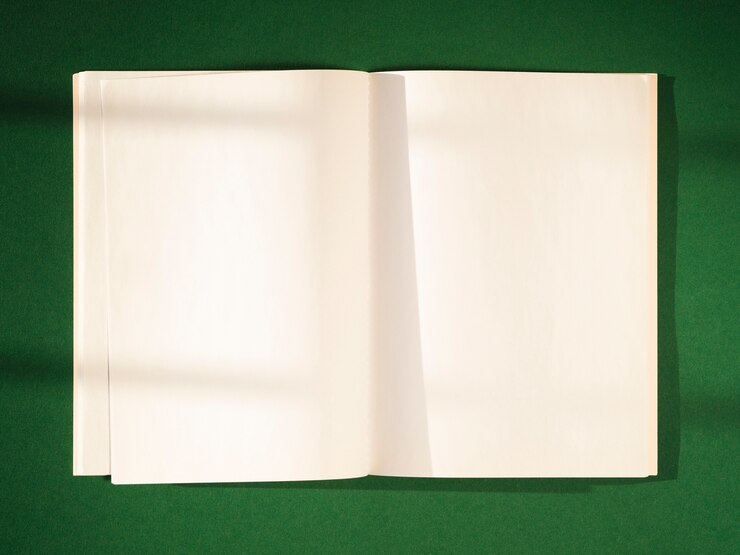 Photo gratuit gros plan, blanc, papiers, à, ombres