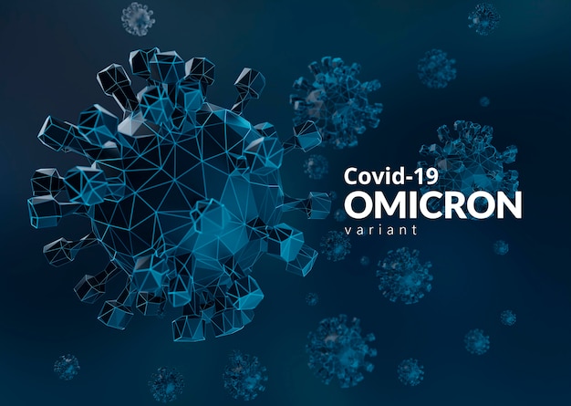 Gros plan sur les cellules omicron