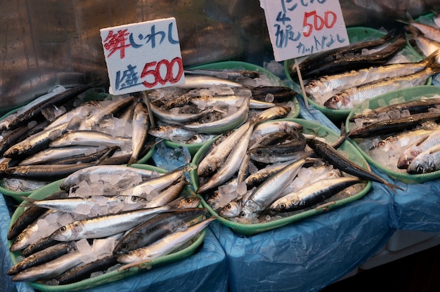 Gros plan sur la cuisine de rue japonaise