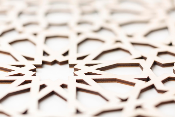 Photo gratuit gros plan sur la décoration du nouvel an islamique