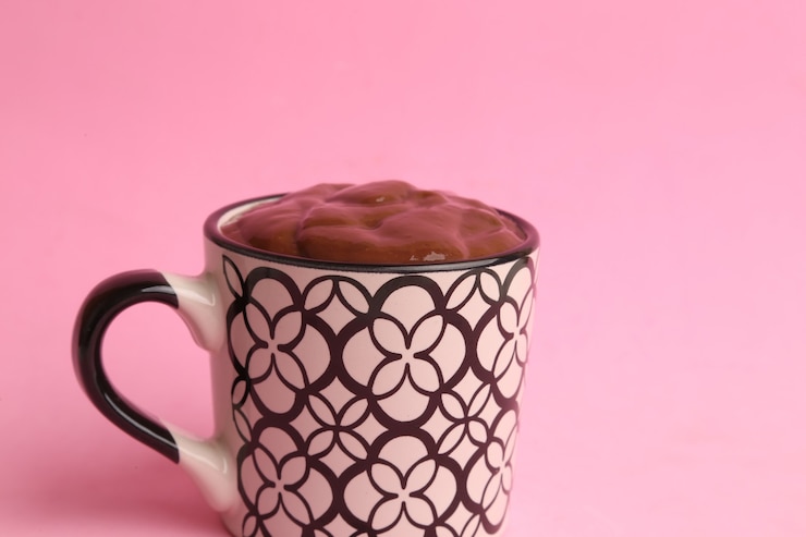 Photo gratuit gros plan de délicieux chocolat chaud fait maison