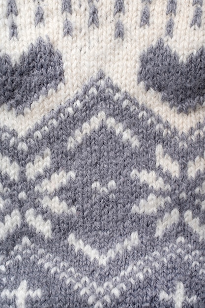 Photo gratuite gros plan sur les détails de la texture de la laine