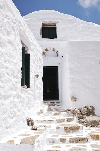 Photo gratuite gros plan du monastère aghios ioannis theologos