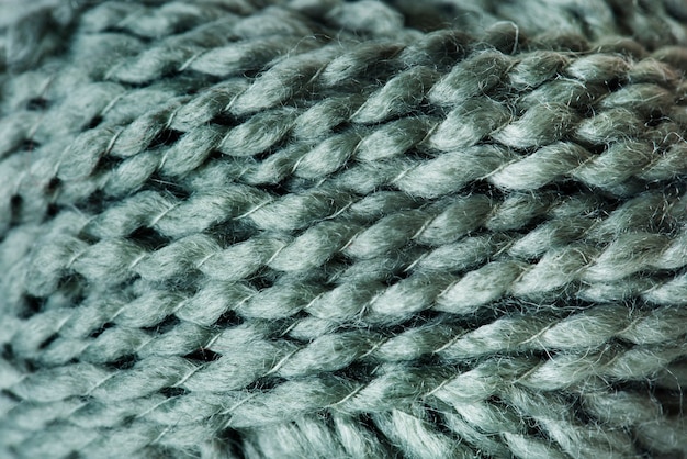 Gros plan du tissu de laine