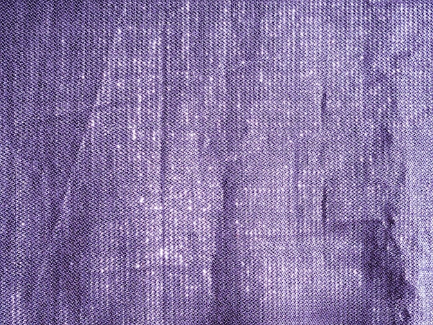 Gros plan du tissu violet