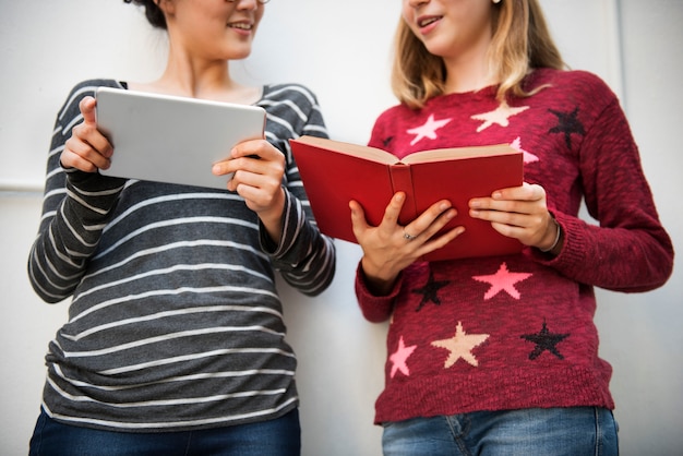 Gros plan d&#39;étudiants