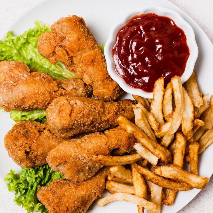 Photo gratuit gros plan, fast food, repas