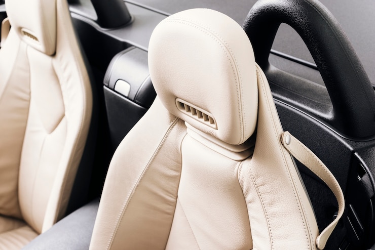 Photo gratuit gros plan, intérieur voiture