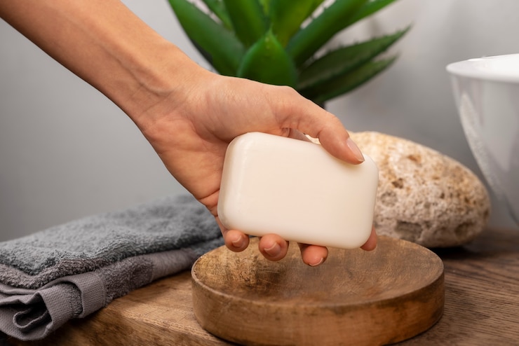 Photo gratuit gros plan sur le lavage hygiénique des mains