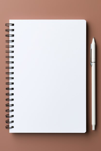 Gros plan sur un stylo blanc