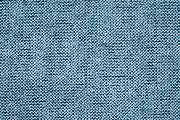 Gros plan de tissu bleu