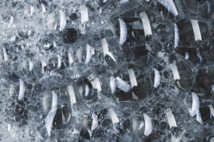 Photo gratuit grosses bulles blanches