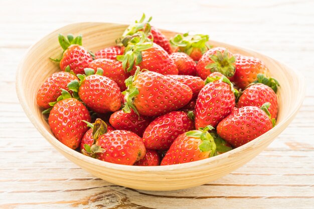 Groupe de fraises ou de fraises