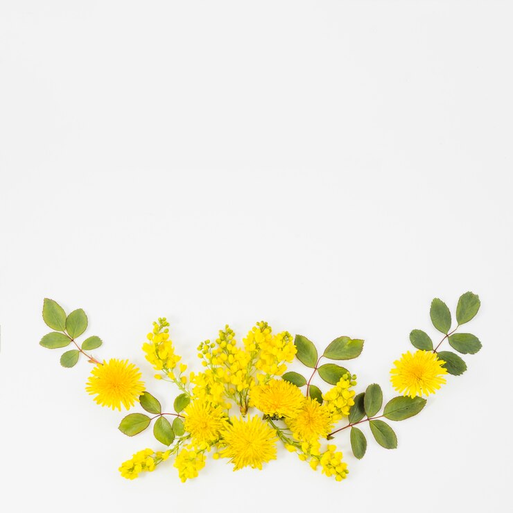Photo gratuit guirlande florale