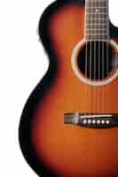 Photo gratuite guitare acoustique classique