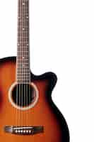 Photo gratuite guitare acoustique classique