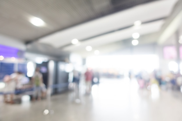 hall de l&#39;aéroport Brouillé