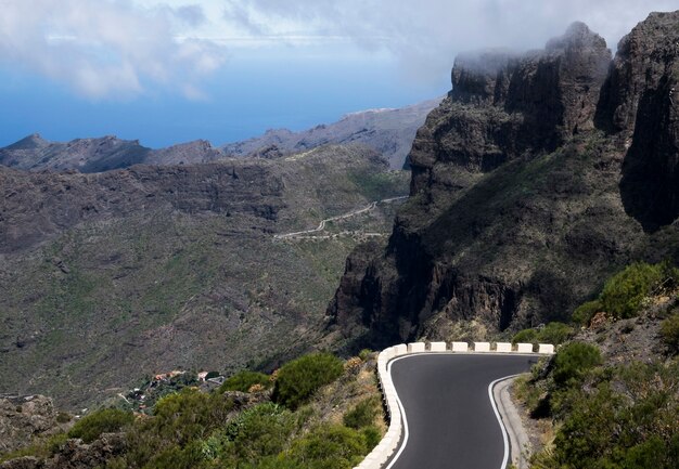 Haute vue, vide, autoroute